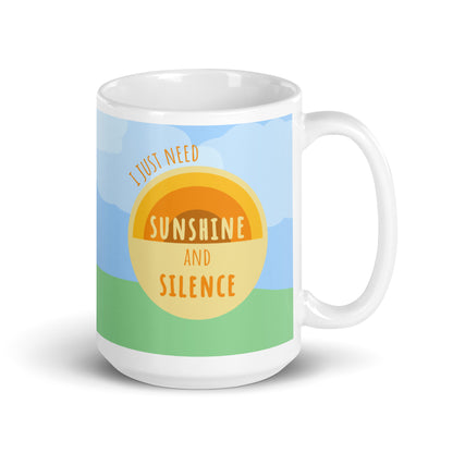 Sunshine and Silence 15oz Mug